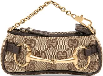 Gucci Pre-owned Handbags, female, Brown, Size: ONE SIZE Pre-owned Mini Top Handle Bag