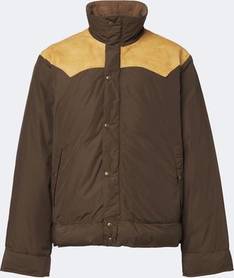 Ralph Lauren Chaqueta acolchada con piel