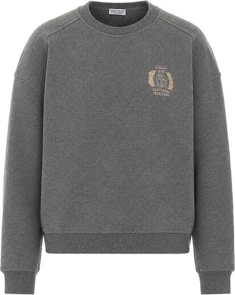 Brunello Cucinelli Logo Sweatshirt