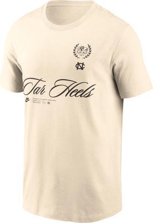 Nike North Carolina Script Nike Mens College T-Shirt in Brown | N19915ANCV-VS3