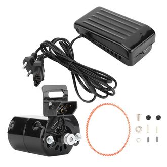 OEM Motor Para M&aacute;quina De Coser, Pedal Cosmic Para M&aacute;quinas De Coser Antiguas, Motor De Repuesto De 180 W Con Pedal, Bajo Nivel De Ruido, Rendimiento Esta