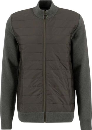 Barbour Light Jackets, male, Green, 2XL, Hybrid Olive Jumper