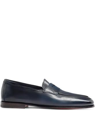 Santoni Mocassini Carlo - Blu