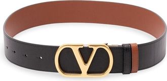 Valentino Garavani Vlogo Signature Reversible Belt