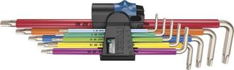 Wera Juego De Llaves Allen Largas De Acero Inoxidable 9 Unidades T8-t40 Color