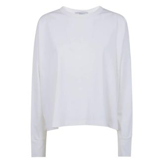 STUDIO NICHOLSON Dames, Tops, Wit, Maat: 3XS Katoen