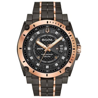 Bulova Precisionist herenhorloge Grijs 98D149