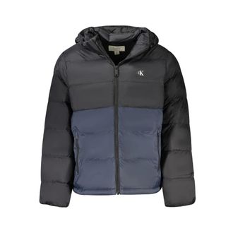 Calvin Klein Chaqueta de Manga Larga con Capucha Desmontable - Jackets - Hombre - Negro - 2XL