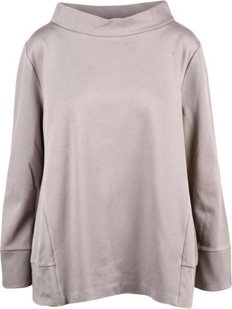 Meimeij Hoodies & sweatvesten, Dames, Beige, M, Fepa Sottile Svasata Sweatshirt