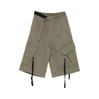 Isabel Benenato Casual Shorts, male, Green, Size: S Short