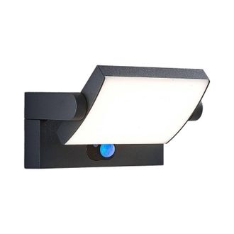 Lindby Lindby L&aacute;mpara Solar Exterior sherin En Negro De Aluminio