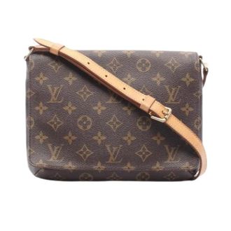 Louis Vuitton Pre-owned Cross Body Bags, female, Brown, Size: ONE SIZE Pre-owned Musette Tango Shoulder Bag