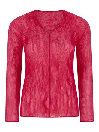 Issey Miyake Chiffon Twist 1 Top