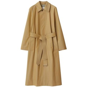 Burberry Raglan Sleeve Long Gabardine Cotton Trench Coat, Brand Size 6 (US Size 4)