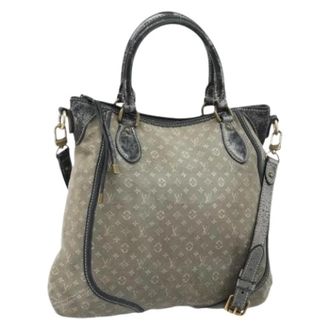 Louis Vuitton Pre-owned Vintage Canvas Handtas - Dames - Pre-owned - Grijs - Maat: ONE Size
