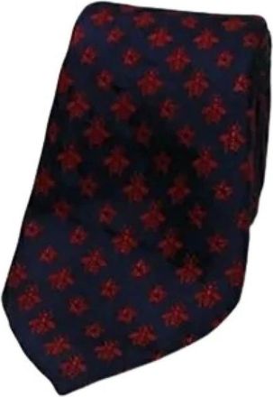 Gucci Pre-owned Accessories, male, Blue, Size: ONE SIZE Pre-owned Cravat