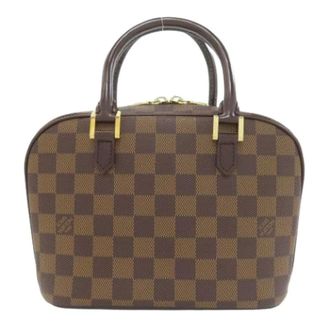 Louis Vuitton Pre-owned Handbags, female, Brown, Size: ONE SIZE Pre-owned Vintage Damier Ebene Handbag