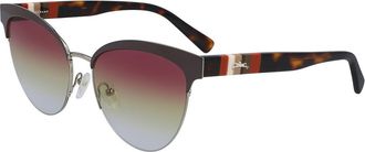 Longchamp LO111S 204 Womens Sunglasses Brown Size 55