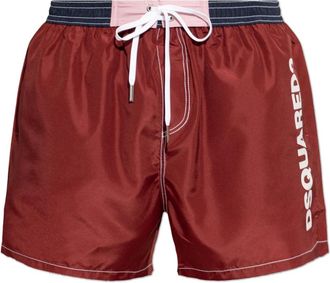 Dsquared2 Uomo, Costumi da bagno, Rosso, L, new