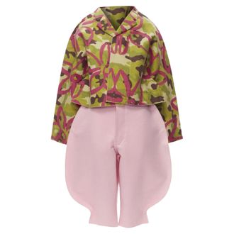 Comme Des Gar&ccedil;ons Comme des Garcons 2D Flat Packed Doll camo set