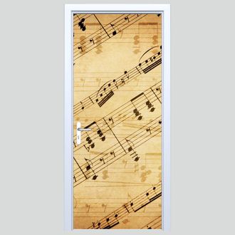 OEM Adhesivo De Tela Para Puerta Con Nota Musical 324pd