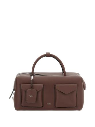 Max Mara Borsa A Tracolla Max Mara In Pelle Con Pattina Con Lucchetto