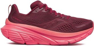Saucony Mens Guide 17 Sneaker, Currant/Pepper, 9.5 UK