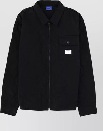 HUGO BOSS cotton overshirt