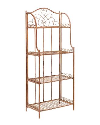 Safavieh Amaris Wrought Iron 4 Tier Outdoor Bakers Rack