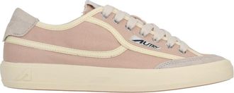 Autry Pink Logo Sneakers