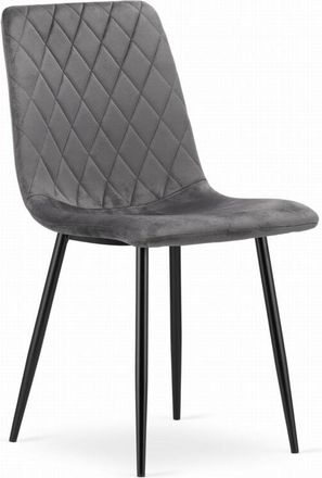 OEM Silla Turin - Terciopelo Gris Oscuro X 1