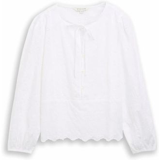 Tom Tailor Blouses & Hemden - Dames - Blouses & Shirts - Wit - Maat: L