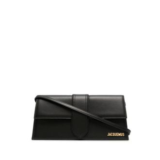 Jacquemus Cross Body Bags, female, Black, Size: ONE SIZE Il Grande Bambino Longue