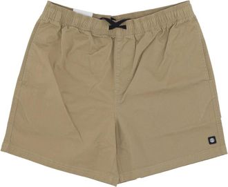 Element Twill Korte Broek Khaki - Heren - Korte Broeken - Beige - L - Katoen - Korte Broeken