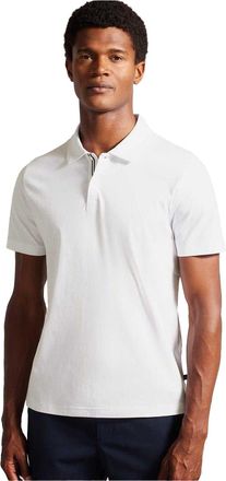 Ted Baker Heren Zeiter Katoenen Polo Shirt (Wit)