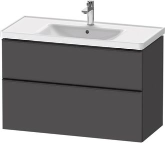 Duravit Mueble Bajo Lavabo 98 Cm Duravit D-neo Gris Mate