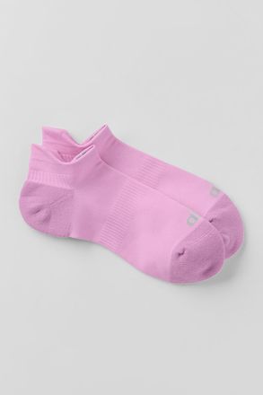 Alo | Performance Tab Socks in Candy Heart Pink, Size: Medium