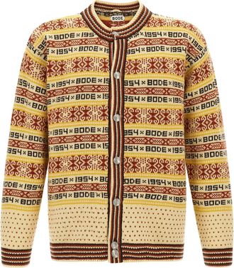 Bode Marzipan Cardigan