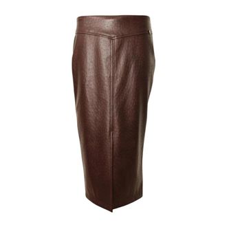 Am&eacute;lie & Am&eacute;lie Falda Nantes - Skirts - Mujer - Marr&oacute;n - XL
