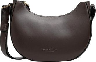 Marc O'Polo Schoudertas Klein - Dames - Schoudertassen - Bruin - ONE Size - Leer - Tassen