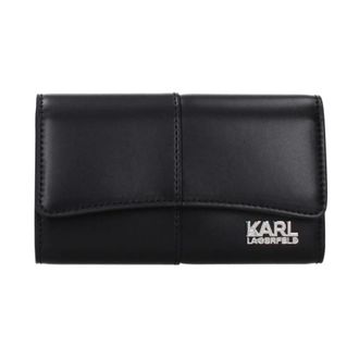 Karl Lagerfeld Cartera Bifold K/Signature - Accessories - Mujer - Negro - ONE SIZE