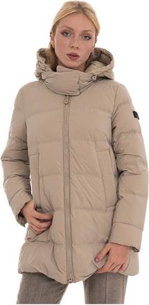 Peuterey Unix ML Bmat Jacket - Coats - Mujer - Beige - XS
