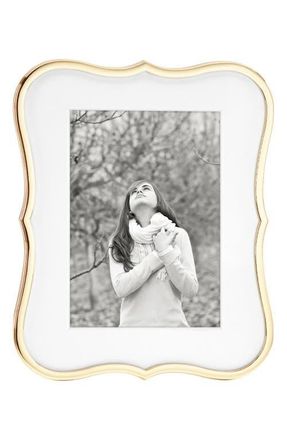 Kate Spade New York crown point picture frame in Gold at Nordstrom, Size 8X10