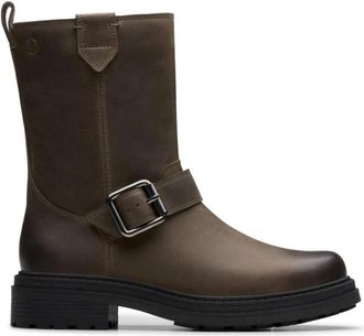 Clarks Schoenen, Dames, Grijs, 40 EU, Leer, Orinoco 3 Ankle Boot