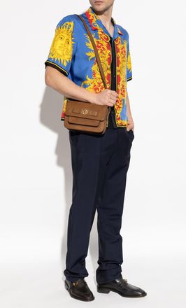 Versace Silk Short-sleeve Shirt, Mens, Multicolour