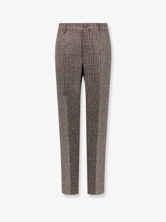 Golden Goose Pantalone relax straight principe di galles - GOLDEN GOOSE DELUXE BRAND - gender_Man