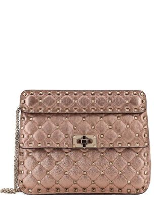 Valentino Garavani quilted crossbody bag - Rosa