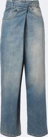 Maison Margiela Faded wide-leg jeans