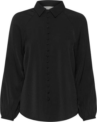 Inwear Elegante Zwarte Blouse - Dames - Overhemden - Zwart - L - Overhemden