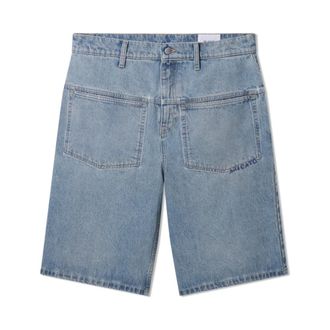 Axel Arigato Korte Broeken, Heren, Blauw, W28, Denim, Invert Denim Shorts